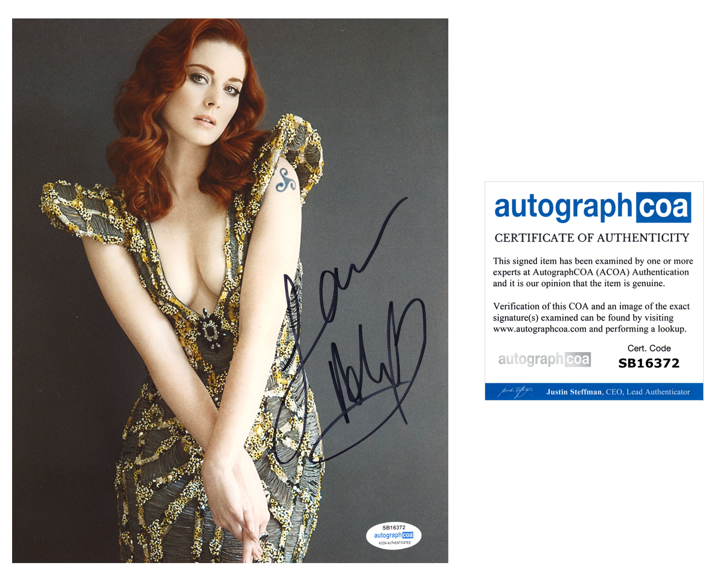 Alexandra Breckenridge AHS Signed Autograph 8x10 Photo ACOA | Outlaw  Hobbies Authentic Autographs