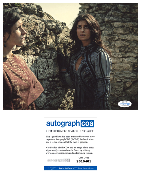 Anya Chalotra The Witcher Signed Autograph 8x10 Photo ACOA