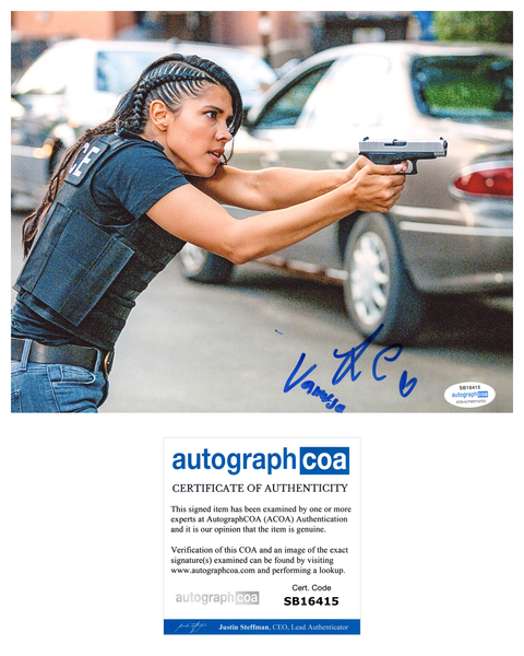 Lisseth Chavez Chicago PD Signed Autograph 8x10 Photo ACOA