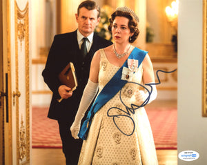 Olivia Colman The Crown Signed Autograph 8x10 Photo ACOA