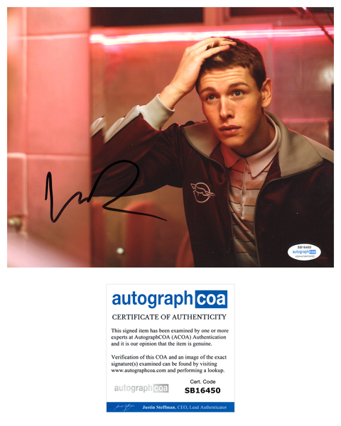 Harris Dickinson Postcards Signed Autograph 8x10 Photo ACOA