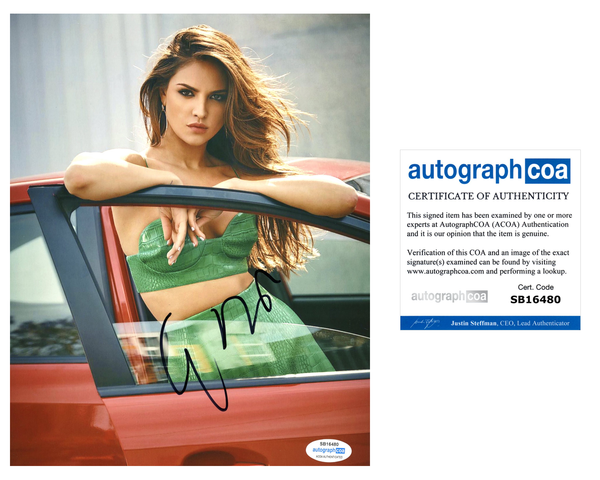 Eiza Gonzalez Sexy Signed Autograph 8x10 Photo ACOA