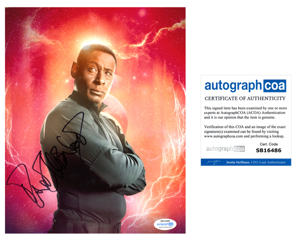 David Harewood Supergirl Signed Autograph 8x10 Photo ACOA