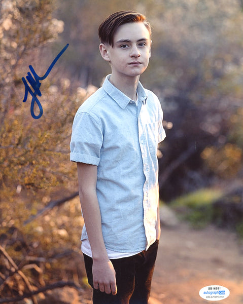 Jaeden Martell IT Signed Autograph 8x10 Photo ACOA