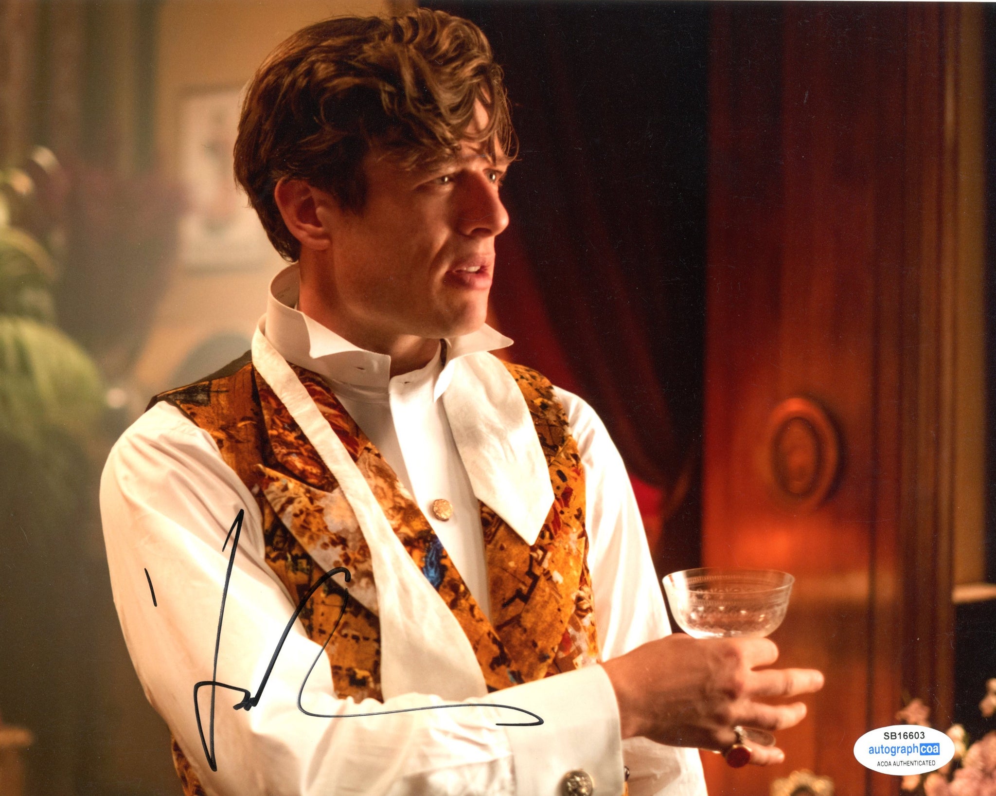 James Norton The Nevers Signed Autograph 8x10 Photo ACOA