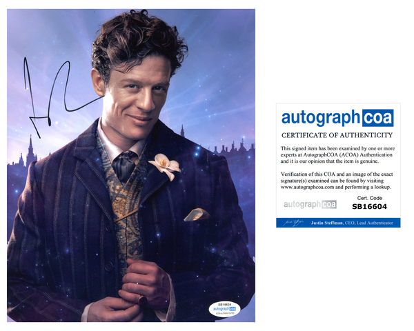 James Norton The Nevers Signed Autograph 8x10 Photo ACOA