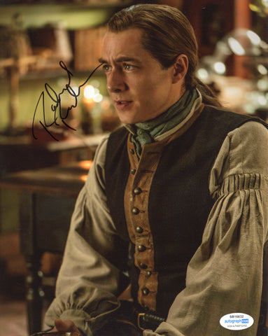 Richard Rankin Outlander Signed Autograph 8x10 Photo ACOA