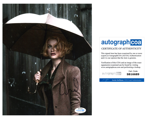 Alison Sudol Fantastic Beasts Signed Autograph 8x10 Photo ACOA