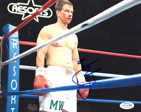 Mark Wahlberg Fighter Signed Autograph 8x10 Photo ACOA