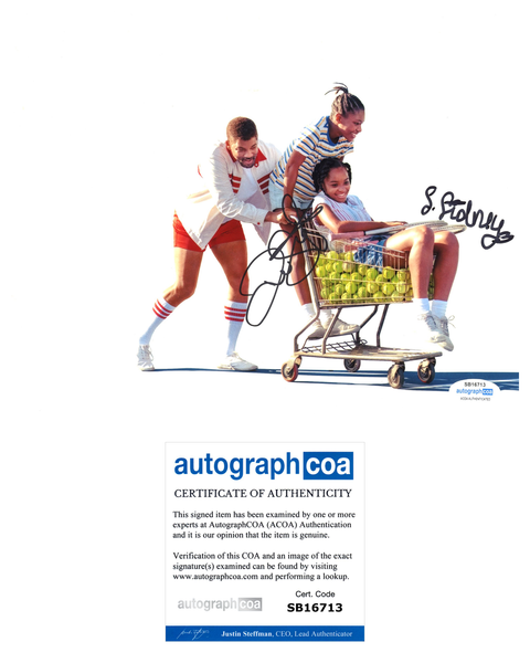 Saniyya Sidney & Demi Singleton King Richard Signed Autograph 8x10 Photo ACOA