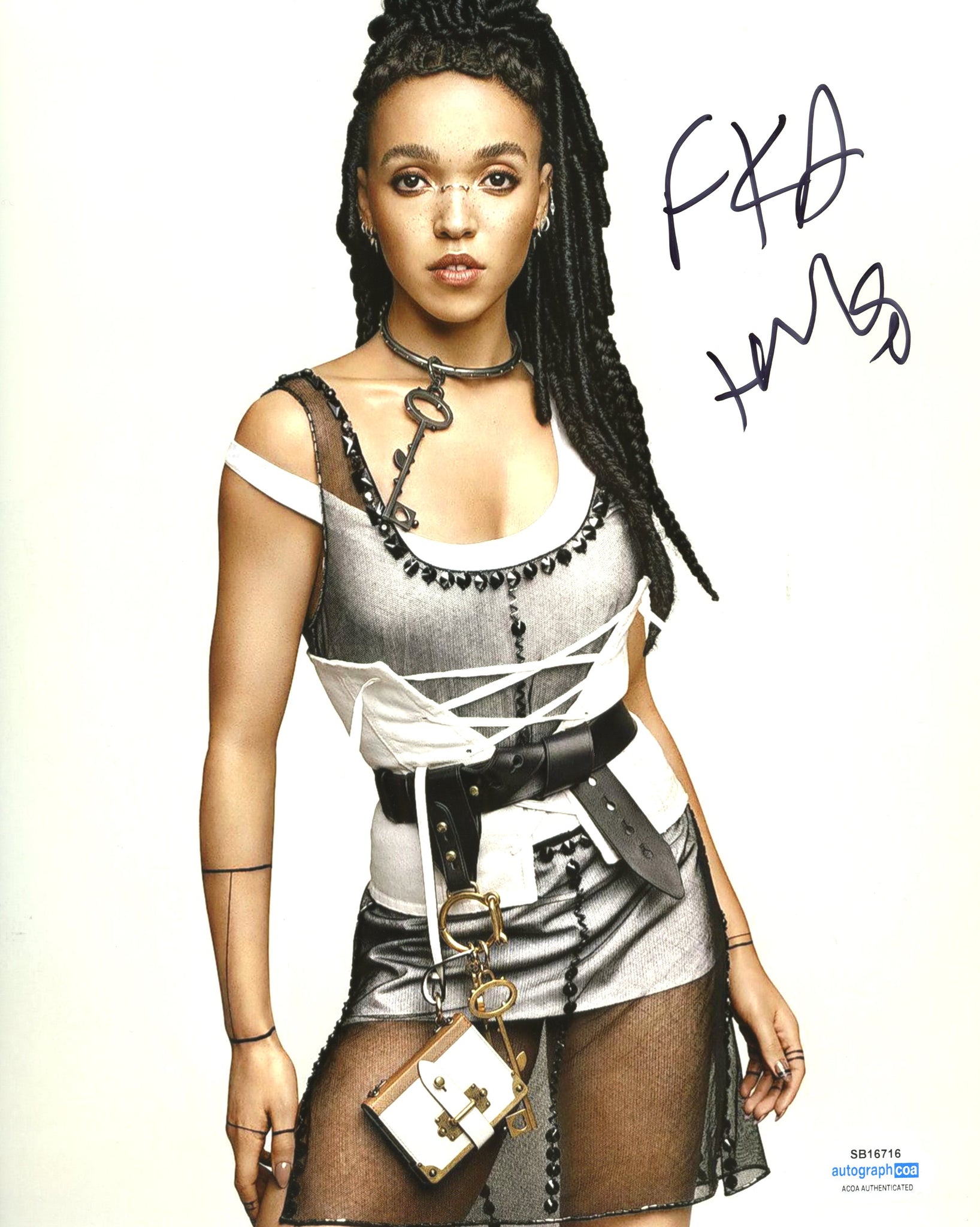 FKA Twigs Singer Signed Autograph 8x10 Photo ACOA