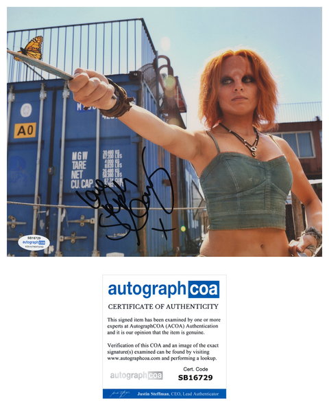 Stephanie Leonidas Defiance Signed Autograph 8x10 Photo ACOA