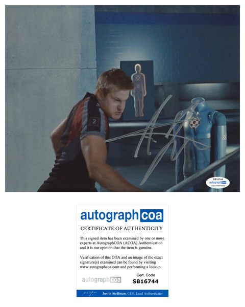 Alexander Alex Ludwig Hunger Games Signed Autograph 8x10 Photo ACOA