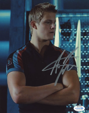 Alexander Alex Ludwig Hunger Games Signed Autograph 8x10 Photo ACOA
