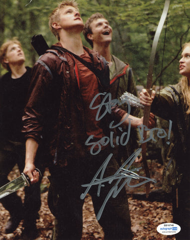 Alexander Alex Ludwig Hunger Games Signed Autograph 8x10 Photo ACOA