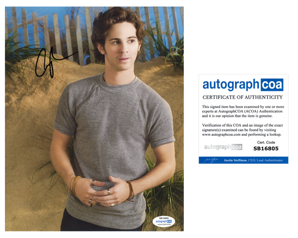 Connor Paolo Revenge Signed Autograph 8x10 Photo ACOA