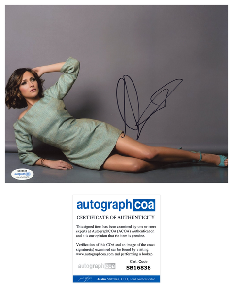 Italia Ricci Designated Survivor Signed Autograph 8x10 Photo ACOA