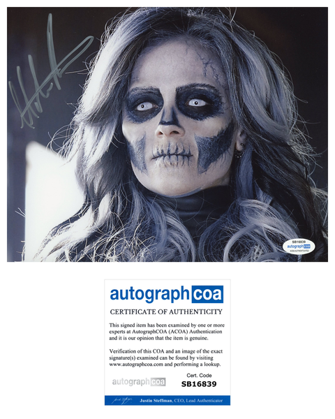 Italia Ricci Supergirl Signed Autograph 8x10 Photo ACOA