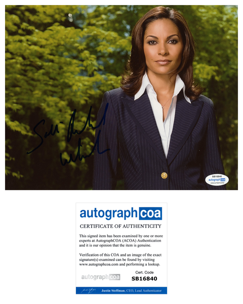 Salli Richardson Eureka Signed Autograph 8x10 Photo ACOA