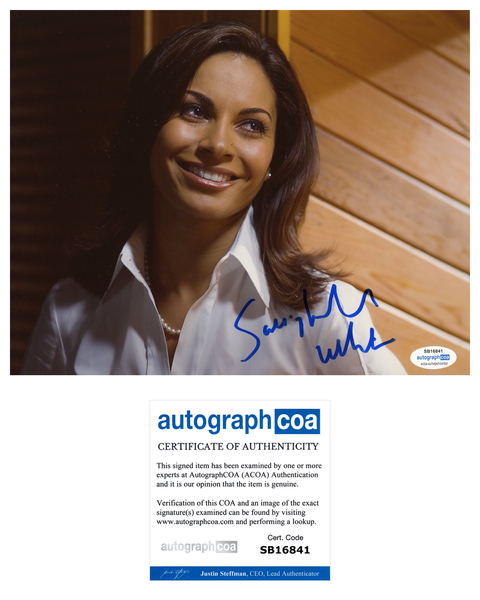 Salli Richardson Eureka Signed Autograph 8x10 Photo ACOA