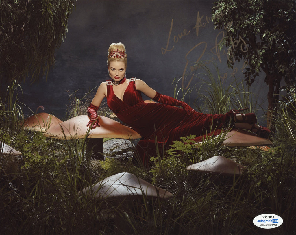 Emma Rigby Autograph Emma Rigby Once Upon A Time Signed Autograph 8x10 Photo ACOA | Outlaw ...
