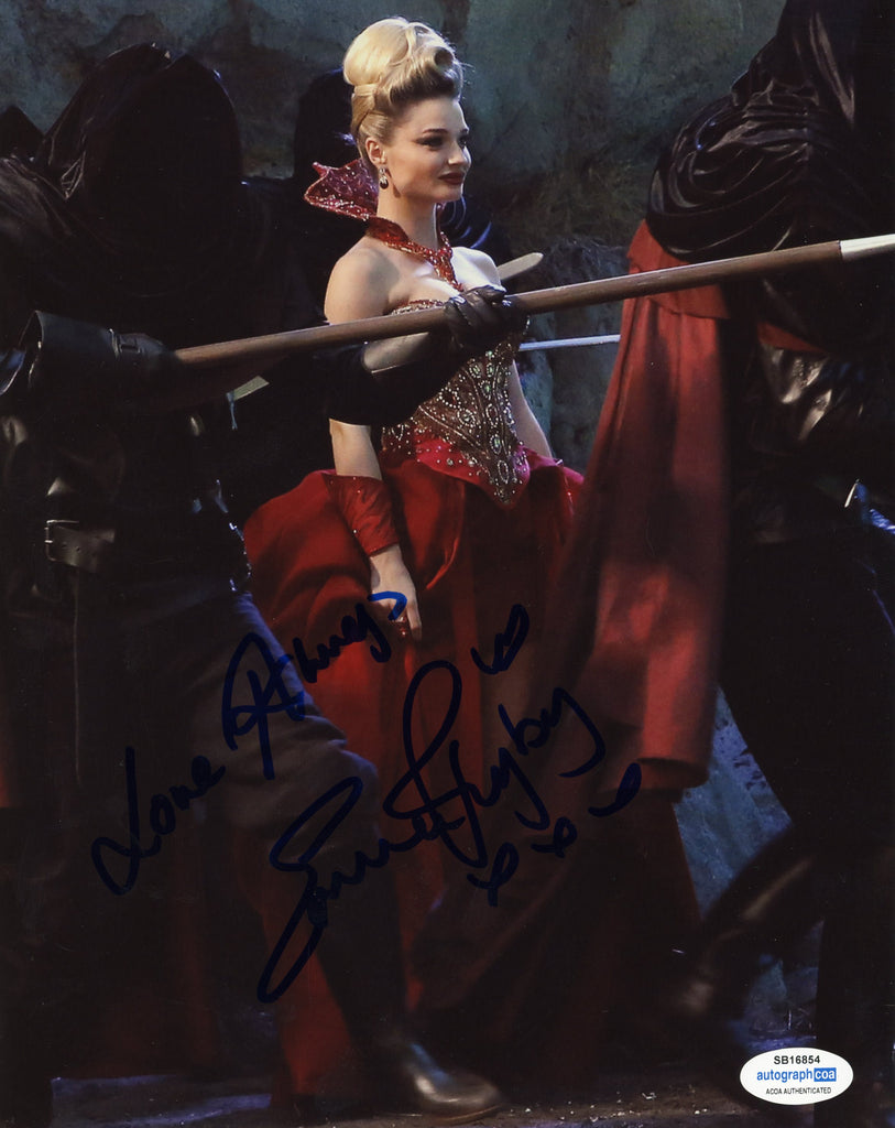 Emma Rigby Autograph Emma Rigby Once Upon A Time Signed Autograph 8x10 Photo ACOA | Outlaw ...