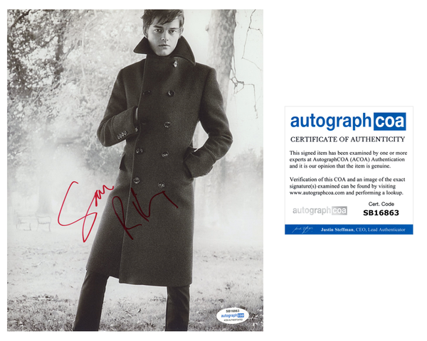 Sam Riley Brighton Rock Signed Autograph 8x10 Photo ACOA