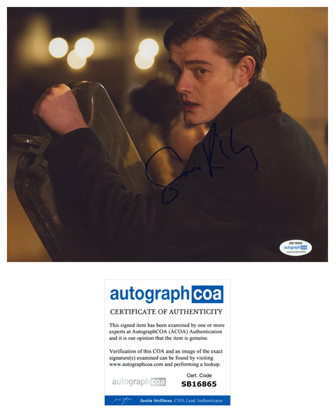 Sam Riley Brighton Rock Signed Autograph 8x10 Photo ACOA