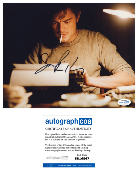 Sam Riley Brighton Rock Signed Autograph 8x10 Photo ACOA