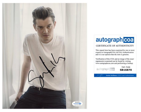 Sam Riley Pride Prejudice Zombies Signed Autograph 8x10 Photo ACOA