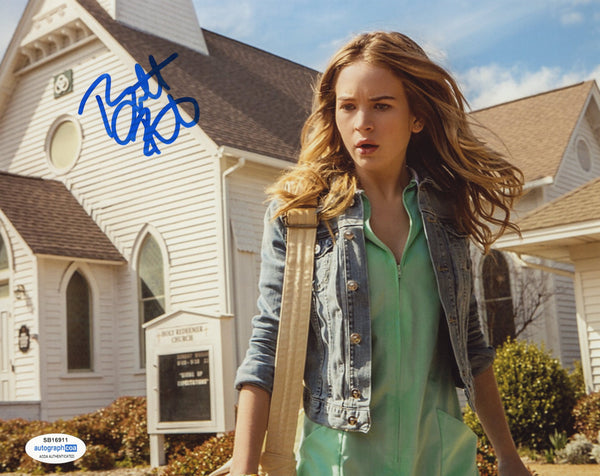 Britt Robertson Under the Dome Signed Autograph 8x10 Photo ACOA