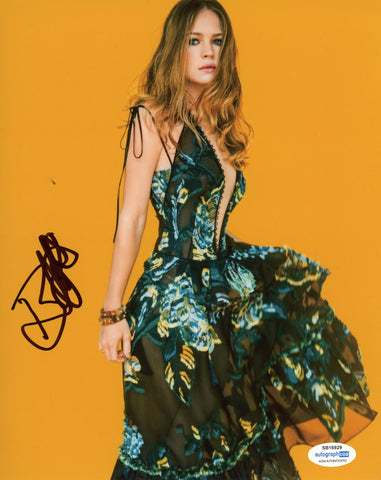 Britt Robertson Sexy Signed Autograph 8x10 Photo ACOA