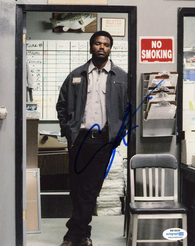 Craig Robinson The Office Signed Autograph 8x10 Photo ACOA