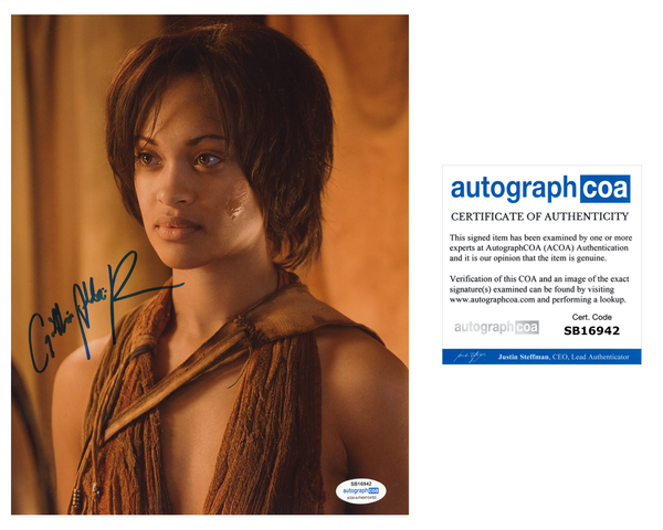 Cynthia Addai Robinson Spartacus Signed Autograph 8x10 Photo ACOA