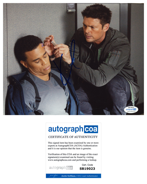 Karl Urban Almost Human Signed Autograph 8x10 Photo ACOA