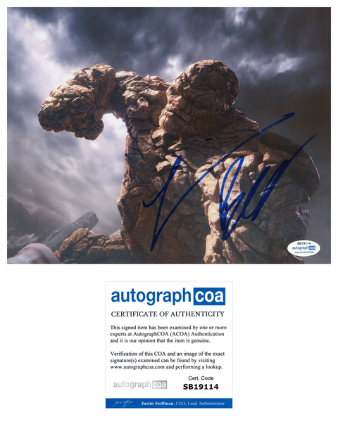 Jamie Bell Fantastic Four Signed Autograph 8x10 Photo ACOA