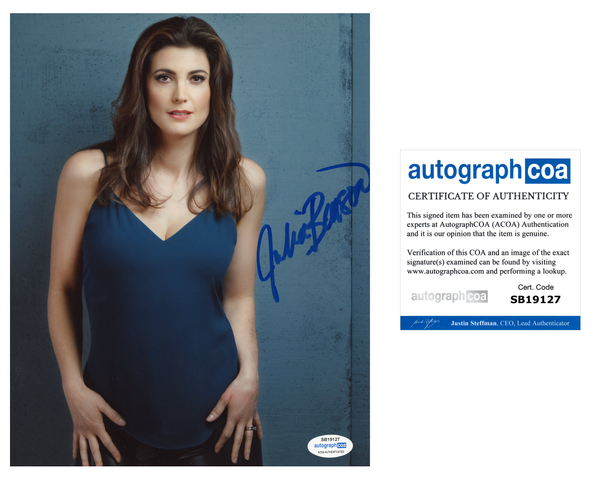 Julia Benson Sexy Signed Autograph 8x10 Photo ACOA