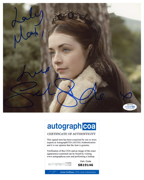 Sarah Bolger The Tudors Signed Autograph 8x10 Photo ACOA