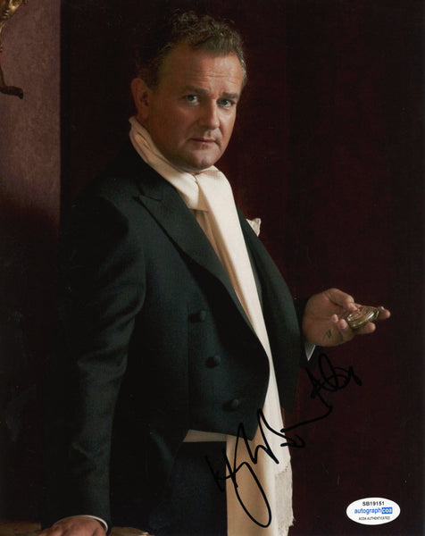 Hugh Bonneville Downton Abbey Signed Autograph 8x10 Photo ACOA