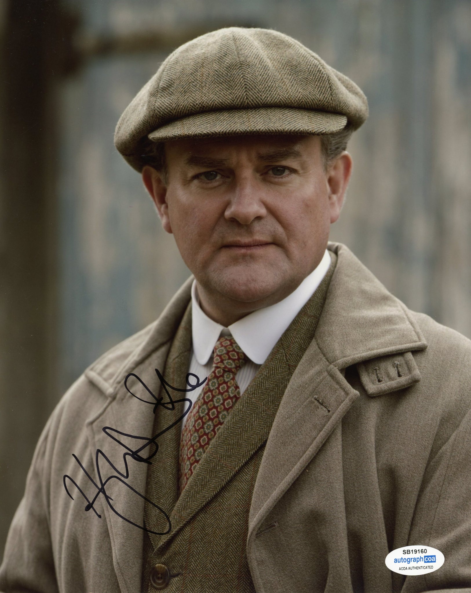 Hugh Bonneville Downton Abbey Signed Autograph 8x10 Photo ACOA