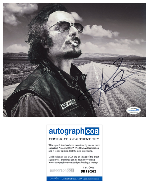 Kim Coates Sons of Anarchy Signed Autograph 8x10 Photo ACOA