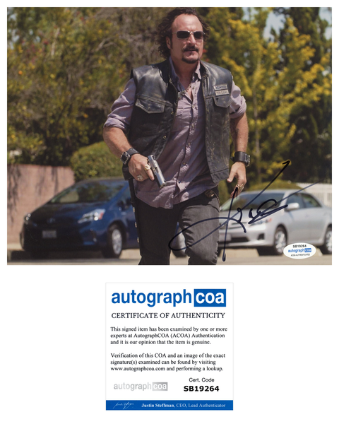 Kim Coates Sons of Anarchy Signed Autograph 8x10 Photo ACOA