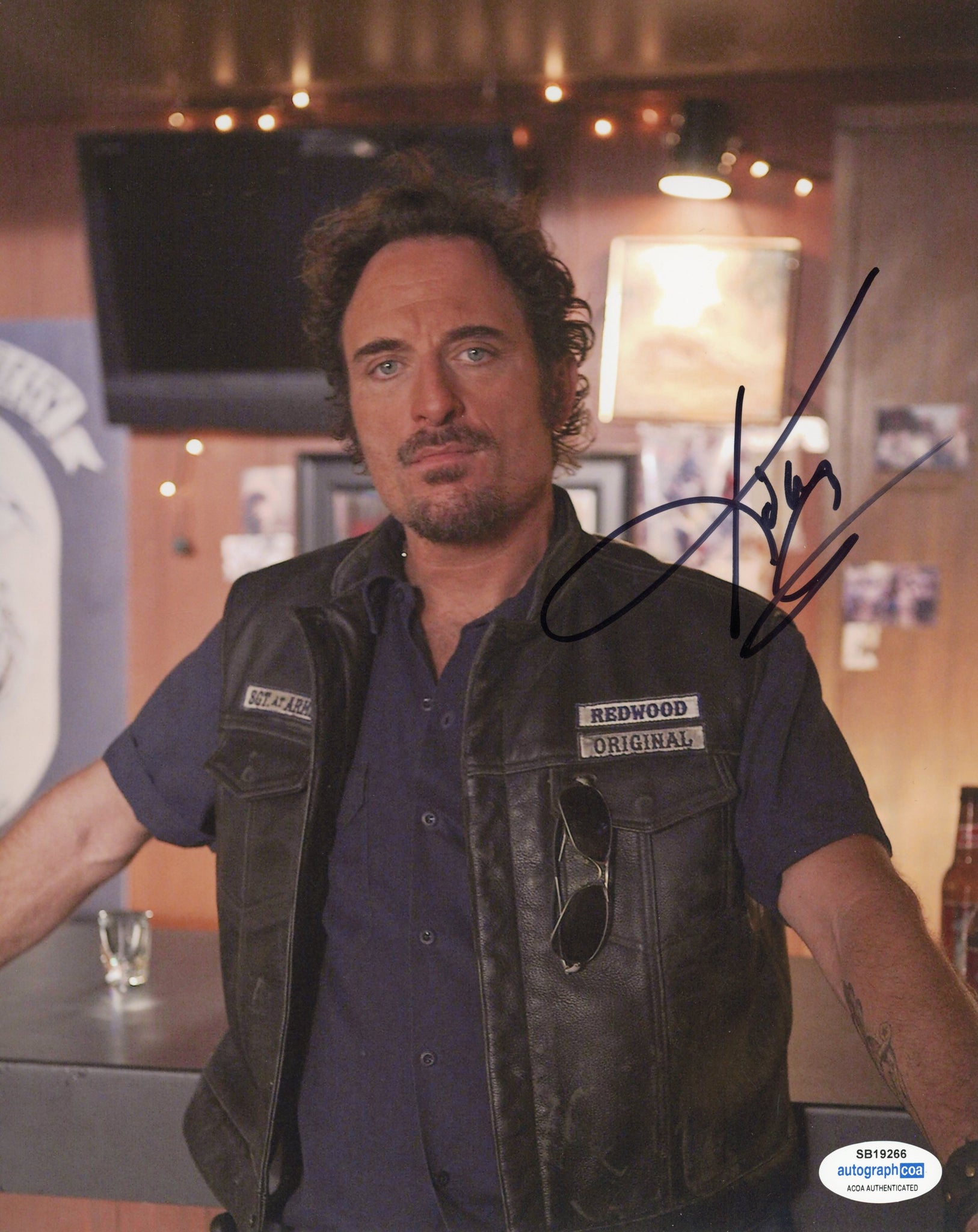 Kim Coates Sons of Anarchy Signed Autograph 8x10 Photo ACOA