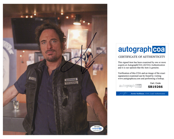 Kim Coates Sons of Anarchy Signed Autograph 8x10 Photo ACOA