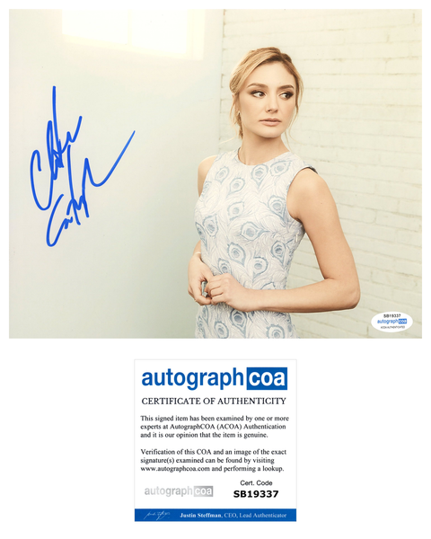 Christine Evangelista The Arrangement Signed Autograph 8x10 Photo ACOA