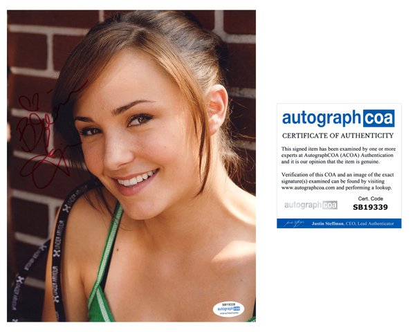 Briana Evigan Sorority Row Signed Autograph 8x10 photo ACOA