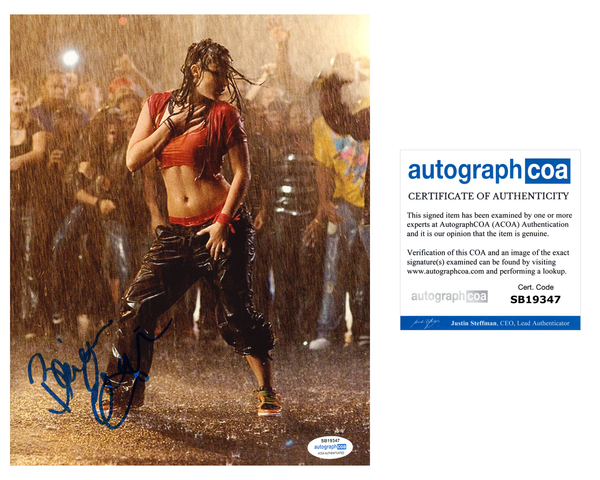 Briana Evigan Step Up Signed Autograph 8x10 photo ACOA