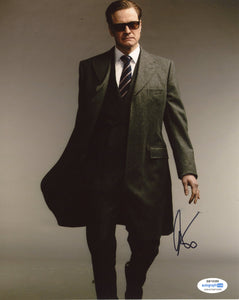 Colin Firth Kingsman Signed Autograph 8x10 Photo ACOA