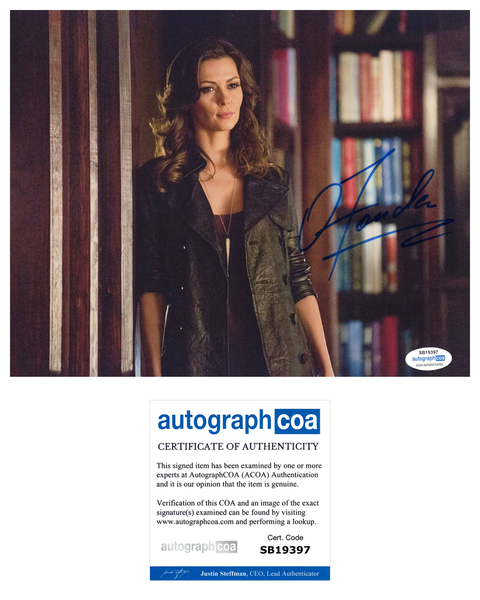 Olga Fonda Originals Signed Autograph 8x10 Photo ACOA