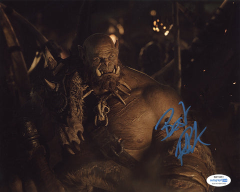 Rob Kazinsky Warcraft Signed Autograph 8x10 Photo ACOA